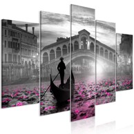 Slika Magic Venice (iz pet dijelova) Wide Grey 100x50