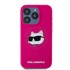 KARL LAGERFELD Ružičasta maskica MagSafe za Apple iPhone 15 Pro Max