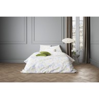 STIL Posteljina Saten Aruba 140x200 cm + 60x80 cm, siva