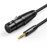 UGREEN Audio kabel XLR na 3,5 mm, 2 m, ženski na muški