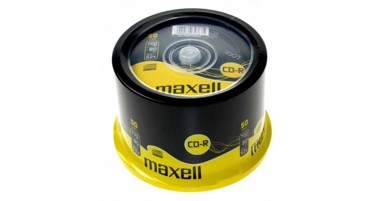 MAXELL CD-R medij, 700 MB, 52x, 50 kom