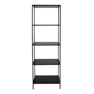 HOUSE NORDIC Vita Shelf Black Library, 51 x 170 m