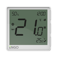 ENGO Regulator temperature EONE230W, bijeli, ZigBee, podžbukni