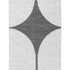 NORTHRUGS Unutarnji i vanjski tepih Duet Bowen 160x230 cm, crno-bijeli
