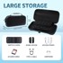 NIKCORP Torba za Nintendo Switch 2 Tixlux, 30 x 14 x 6 cm, 20 utora za igre, crna
