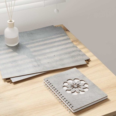 Dekorativni paneli, 30 x 30 x 0,27 cm, betonski sivi, 50 kom