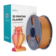SUNLU PLA+ filament Silk Dual Color, crveno-zlatni