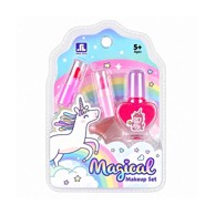 Dječji set šminke Magical, Ruževi i lak za nokte, 3 dijela