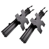 NEXT LEVEL RACING TRIPLE MONITOR STAND Elite, NLR-E006, crna