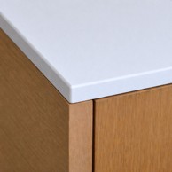 KOLM HPL Vodootporna kuhinjska radna ploča 8685SU, 61 x 60 cm, 12 mm, snježno bijela