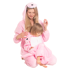 NIKCORP Kigurumi kostim dinosaurus, visina 135-145 cm, prsa 98 cm, dužina 125 cm, rukav 45 cm, kukovi 54 cm, roza