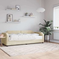 Krevet s madracem, krem, 100 x 200 cm