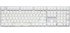 DUCKY Tipkovnica One 2 White Edition univerzalna USB njemačka