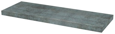 SAPHO Konzolna ploča za umivaonik, 110×39 cm, akvamarin laminat