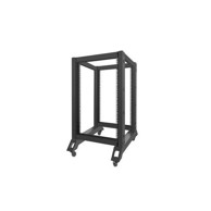 LANBERG Otvoreni stalak 18U, dimenzije 600x800mm, crna