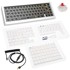 DUCKY Tipkovnica Outlaw 65 Gaming, Barebone - Silver (ISO)-PKOU2367IST-ISO02
