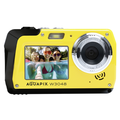 EASYPIX Digitalni fotoaparat Aquapix W3048 Edge, žuti