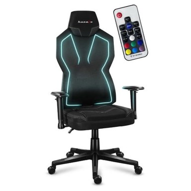 HUZARO Gaming stolica, model Combat 6.2, crna, RGB