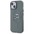 KARL LAGERFELD Maskica MagSafe za Apple iPhone 15, crna