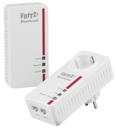 FRITZ!Powerline 1260E WLAN Set, 2x RJ45