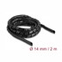 DELOCK Spojna cijev 14 mm 2 m, crna