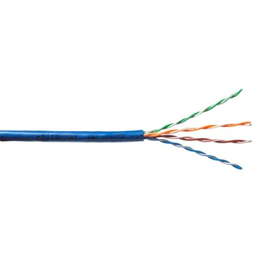 EMITER U/UTP Cat.5e instalacijski kabel, 4×2×24 AWG, PVC, plavi