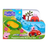 PEPPA PIG Set auto crveni sa stazom