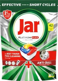 JAR Tablete za pranje posuđa Platinum+ Anti-Dull 42 komada