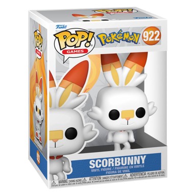 FUNKO POP Kolekcionarska figura, Games, Pokemon, Scorbunny