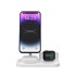 TECH-PROTECT Punjač bežični A22 3u1 za telefon, AirPods i Apple Watch, bijeli