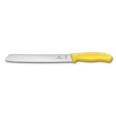VICTORINOX Nož za kruh, 21 cm, žuti