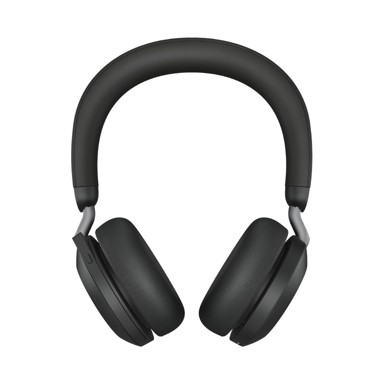 JABRA Slušalice Evolve2 75 Flex MS, crne, Link380c, on-ear, Stereo, USB, BT, stalak