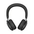 JABRA Slušalice Evolve2 75 Flex MS, crne, Link380c, on-ear, Stereo, USB, BT, stalak