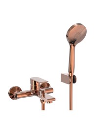 VOXORT Miješalica za kadu tea rose gold s tuš setom