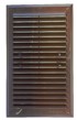 MAX-POL Ventilacijska rešetka s mrežom 175 x 295 mm, smeđa