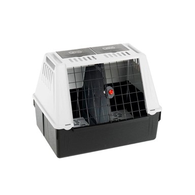 FERPLAST Transporter Atlas Car 80 82x51x61 cm, crno-sivi