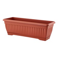 BLUMAX Žardinjera Mediteran 82x20x17h terracota