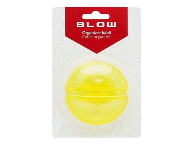 BLOW Organizator kabela namotač, žuti