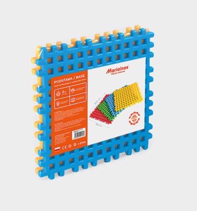 MARIOINEX Set Waffle kockica, baze za gradnju, 2 kom