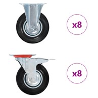 Kotačići 16 kom 125 mm