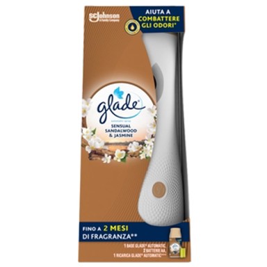 GLADE Automatski osvježivač zraka, jasmin i sandalovina, komplet, 269 ml