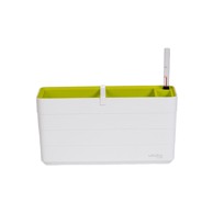 PLASTIA Plastična samozaljevajući tegla za cvijeće 39,5 cm Berberis, plastika, prirodna