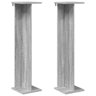 Stalak za biljke, 2 kom, siva sonoma, 25 x 25.5 x 100.5 cm