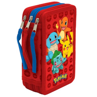 POKEMON Pernica Kanto, trostruka, puna