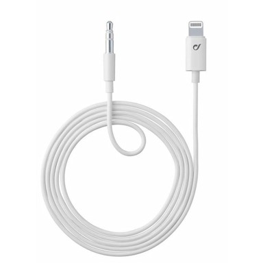 CELLULARLINE Kabel, AUX - Lightning, 1m 