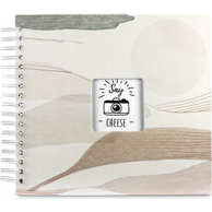 HAMA Fotoalbum Watercolor, 50 listova, spiralno vezanje, smeđi