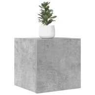 Zidni TV ormarići 4 kom 30 5 x 30 x 30 cm, beton siva