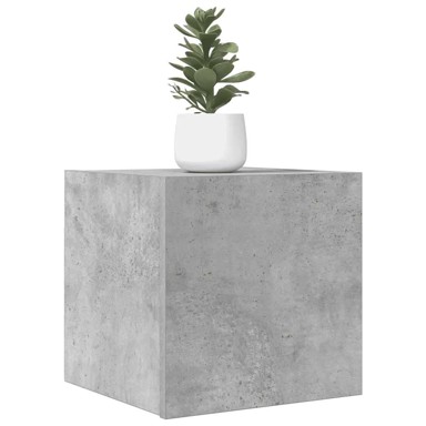 Zidni TV ormarići 4 kom 30 5 x 30 x 30 cm, beton siva