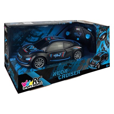 HAPPY PEOPLE Auto daljinsko upravljanje Neon Cruiser, 19 cm