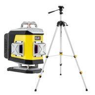 NIVEL SYSTEM CL4R Križni laserski nivelir – 4× crvene linije + stativ + magnetni držač